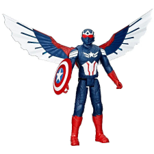  Bosszúállók, Titan Hero Series, maszkos Amerika Kapitány figura játékfigura