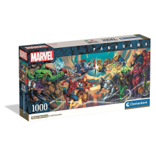 Bosszúállók VS Villains 1000 db-os panorama Compact puzzle Clementoni puzzle, kirakós
