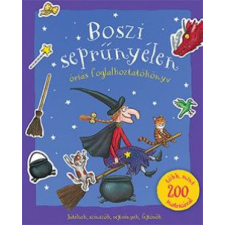 Boszi seprűnyélen - óriás foglalkoztatókönyv gyermek- és ifjúsági könyv