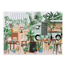 Botanikus kávézó puzzle 1000 darabos puzzle, kirakós