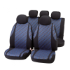Bottari Üléshuzat univerzális  9db-os kék-fekete Jaquard 10024