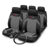 Bottari Üléshuzat univerzális  szürke-fekete ajándékkal Indy 17001