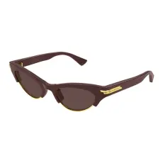 Bottega Veneta BV1431S 004 BURGUNDY BROWN napszemüveg