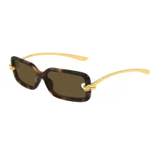Bottega Veneta BV1439S 002 HAVANA BROWN napszemüveg napszemüveg