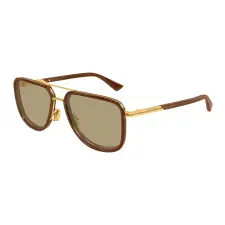 Bottega Veneta BV1463S 003 GOLD BROWN napszemüveg napszemüveg