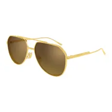 Bottega Veneta BV1465S 004 GOLD BROWN FLASH napszemüveg