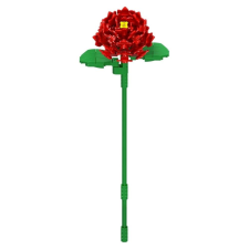 Bouquet virág építőkocka - Szegfű barkácsolás, építés