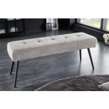 Boutique Design ülőpad Bailey 100 cm szürkés bézs pezsgő bouclé bútor