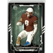 Bowman 2015 Bowman Black Rookies #33 Ameer Abdullah gyűjthető kártya