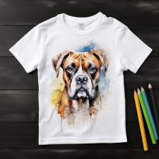  Boxer póló (Gyerek)(Színes) gyerek póló