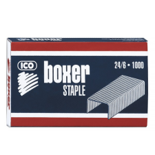 BOXER Tűzőkapocs boxer 24/6 1000 db/dob gemkapocs, tűzőkapocs