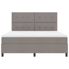  Boxrugós ágy matracmal leddel Tópszínű 180 x 200 cm szövet ágy és ágykellék