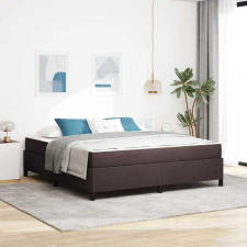  Boxrugós ágy Sötét Barna 180 x 200 cm szövet ágy és ágykellék