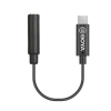 Boya BY-K4 3.5mm TRS Jack (Female) – USB-C (Type-C Male) Audio adapter, átalakító kábel