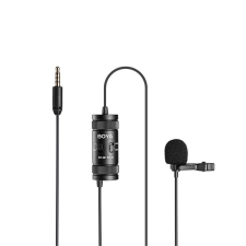 Boya BY-M1 Pro-II Lavalier Mikrofon - 6m Csíptetős mikrofon kameramikrofon