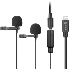 Boya BY-M2D Dual Lavalier mikrofon (iOS) fényképező tartozék