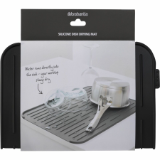 Brabantia 117442 szilikon edényszárító alátét - sötétszürke (117442) konyhai eszköz
