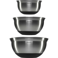Brabantia 363900 Rozsdamentes Acél keverőtál készlet 1+1.6+3L - Inox konyhai eszköz