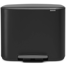 Brabantia Bo Pedal Bin acél pedálos szemetes - matt fekete 36L szemetes