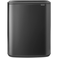 Brabantia Bo Touch Bin XXL acél nyomófedeles szemetes - magabiztos szürke 60L szemetes