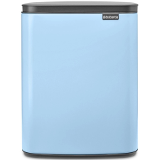 Brabantia Bo Waste Bin acél szemetes felnyitható fedéllel, fali/álló - álomkék 12L szemetes