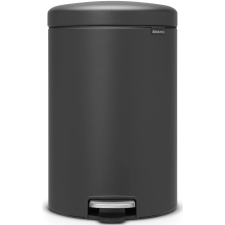 Brabantia NewIcon acél pedálos szemetes - Hat. szürke 20L szemetes