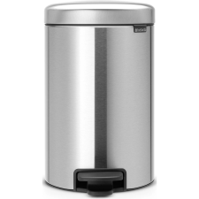 Brabantia NewIcon acél pedálos szemetes - rozsdamentes acél, selyem ujjlenyomatmentes 12L szemetes
