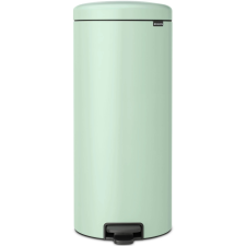 Brabantia NewIcon pedálos hulladékgyűjtő szagmentesen záródó Soft-Close fedél műanyag tartály 30L - G méret acél jáde zöld - 233944 szemetes