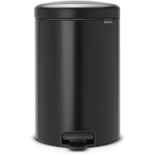 Brabantia , pedálos NewIcon 20l, matt fekete szemetes
