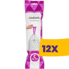 Brabantia PerfectFit szemeteszsák, C méret, 10-12L, 20 db/tek (Karton - 12 tekercs) tisztító- és takarítószer, higiénia