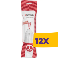 Brabantia PerfectFit szemeteszsák J méret - 20-25L, 10db/tek (Karton - 12 tekercs) tisztító- és takarítószer, higiénia