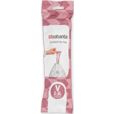 Brabantia PerfectFit szemeteszsák V méret 2-3L 20 zsák/tekercs - 116582 tisztító- és takarítószer, higiénia