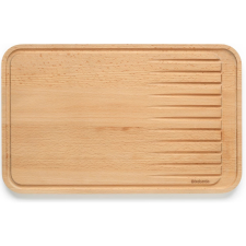 Brabantia Profile Slice & Dice bükkfa vágódeszka hús szeleteléshez. bemélyedésekkel. védő olajbevonattal. 400x250mm - 260704 konyhai eszköz
