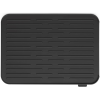 Brabantia SinkSide Silicone Dish Drying Mat edényszárító, csepegtető szőnyeg, csúszásmentes, bordázott felület, 325x438mm, szilikon, sötétszürke - 117442