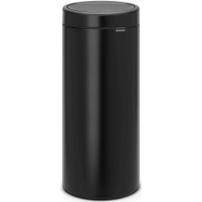 Brabantia Touch Bin New acél nyomófedeles szemetes - matt fekete 30L szemetes