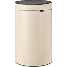 Brabantia Touch Bin New acél nyomófedeles szemetes - világos bézs 40L szemetes