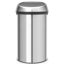 Brabantia Touch Bin New XXL acél nyomófedeles szemetes - rozsdamentes acél, selyem 60L szemetes