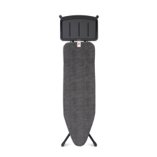 Brabantia vasalódeszka B 1003351, 124x38 cm, 7 állítható pozíció, Gőzgenerátor állvány, Fekete vasalódeszka