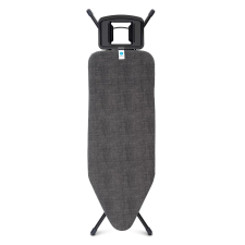 Brabantia vasalódeszka, fix támasz - farmer fekete, 124x45cm vasalódeszka