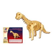 Brachiosaurus 3d puzzle - fa, natúr puzzle, kirakós