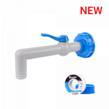 Bradas BRADAS IBC CSATLAKOZÓ KÉSZLET 90°-OS CSAPPAL 3/4&#8243; öntözéstechnikai alkatrész