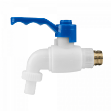 Bradas kerti csap pvc km 1/2" fém tömlővég 1/2" öntözéstechnikai alkatrész