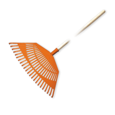 Bradas lombseprű 55cm, 23 fogú +nyél (150570 - KT-CX23H) gereblye, lombseprű