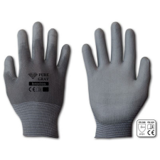 Bradas Pure Grey poliuretán kesztyű 8 - M méret (RWPGY8) védőkesztyű