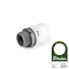 Bradas WHITE LINE WL-2121 gyorscsatlakozó KM 3/4 colos öntözéstechnikai alkatrész