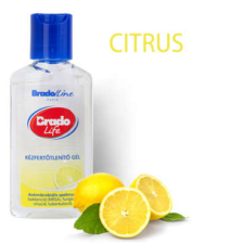 Bradolife BRADOLINE BRADOLIFE KÉZFERTŐTLENÍTŐ GÉL - CITROM 50ML gyógyászati segédeszköz