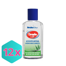  Bradolife kézfertőtlenítő gél 50ml ALOE KARTON -12 db tisztító- és takarítószer, higiénia