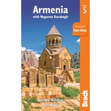 Bradt Travel Guides Armenia útikönyv Bradt Örményország útikönyv 2018 térkép
