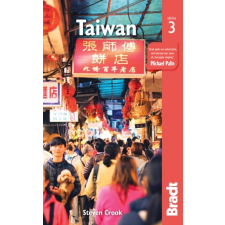 Bradt Travel Guides Taiwan útikönyv Bradt 2019 angol térkép