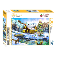 Brain Tree Puzzle Karácsony 1000 db puzzle, kirakós